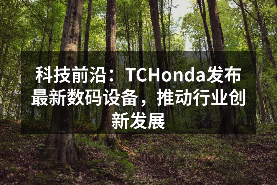TCHonda新发布的智能手机系列